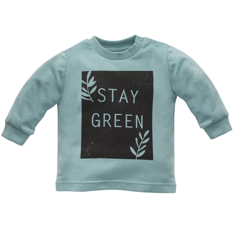 Bluzka stay green turkus.jpg